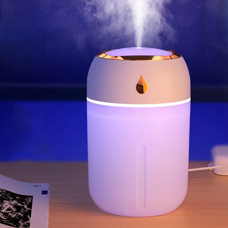 330 ML Cool Mist Mini Humidifier Car Humidifier Room Humidifier Aroma Diffuser Desk Humidifier For Bedroom Office