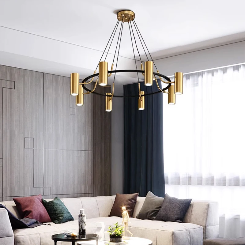 Nordic Luxury LED Chandelier Creative Gypsophila For Living Dining Room Bedroom Kitchen Room Decor Hanging Lights