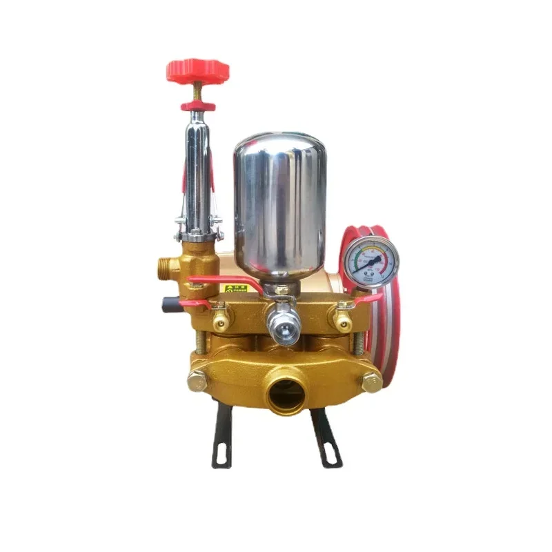 

New Electric A80/90/120 Porcelain Spraying Grease Free High Pressure Three Cylinder Plunger Pump Large Flow Remote Water