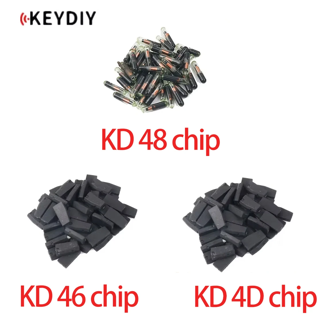 5/10pcs Keydiy Transponder Chip KD 4D KD-46 KD 48 Auto Chip ID46 7936 Chip for KEYDIY KD-X2 Car Key Chip Key Programmer
