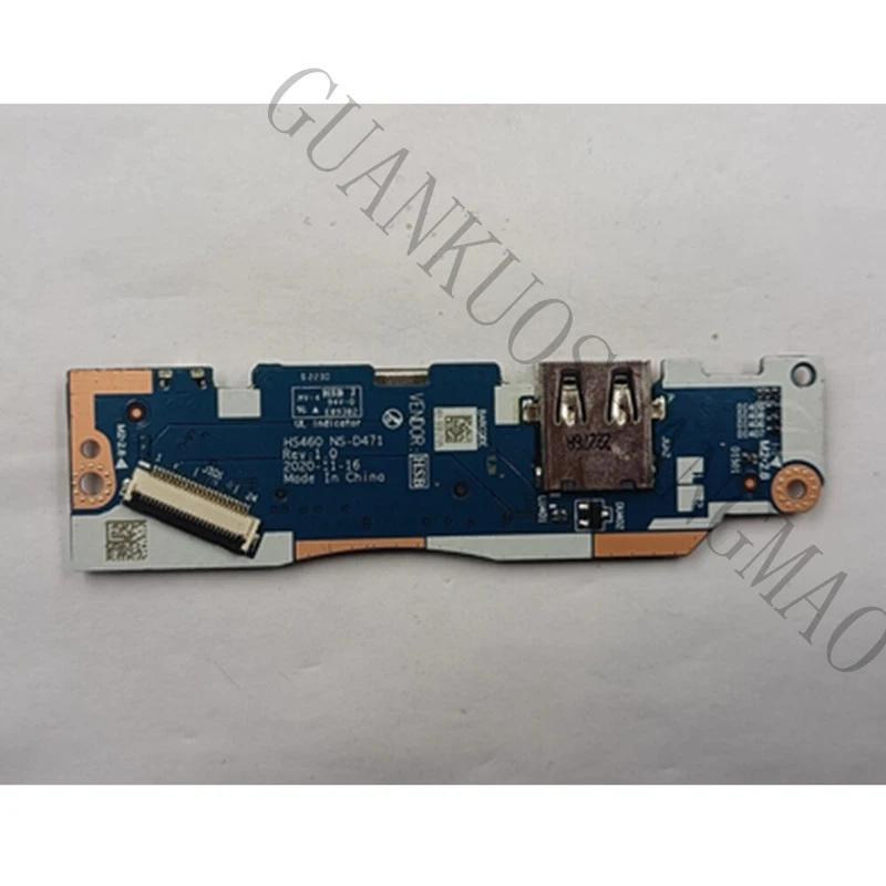 HJY...is suitable for LENOVO 14s 3 14ABA7 USB SD card reader power button board NS-D471 NS-D521