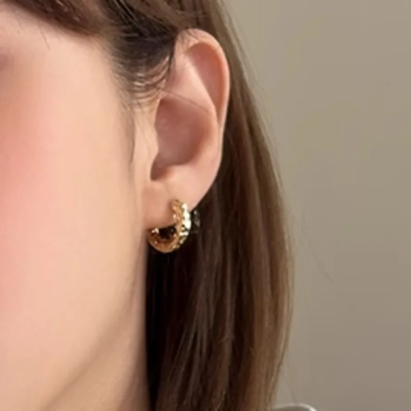 XIYANIKE Korean Irregular Hoop Earrings For Women Lady Summer Beach Fashion New Jewelry Girl Gift Party Birthday серьги женские