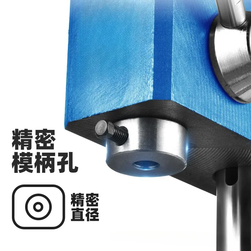 Desktop Hand Operated Punch Press Leather Stitching Hole Punch Coconut Drill Machine