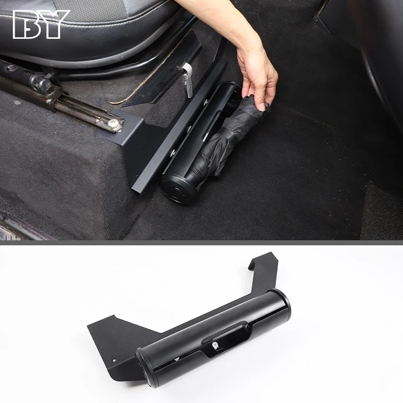 

Car Seat Umbrella Bucket Holder Waterproof Storage Box For Land Rover Defender 90 110 130 2004-2019 Auto Interior Accessories