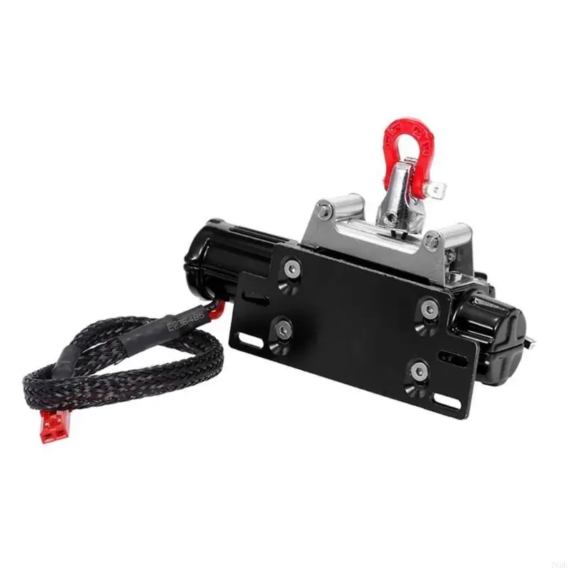 

76HF Automatic Simulated Winch Metal Winch for RC Car 1/10 Redcat D90 SCX10 Part