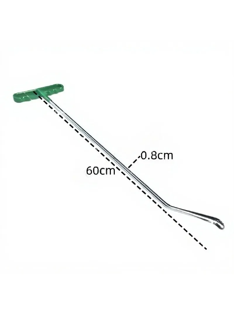 Car Dent Repair Tool Snake Hook Crowbar Top Hook Markless Pit Bump Rod Lever Paint-free Suction