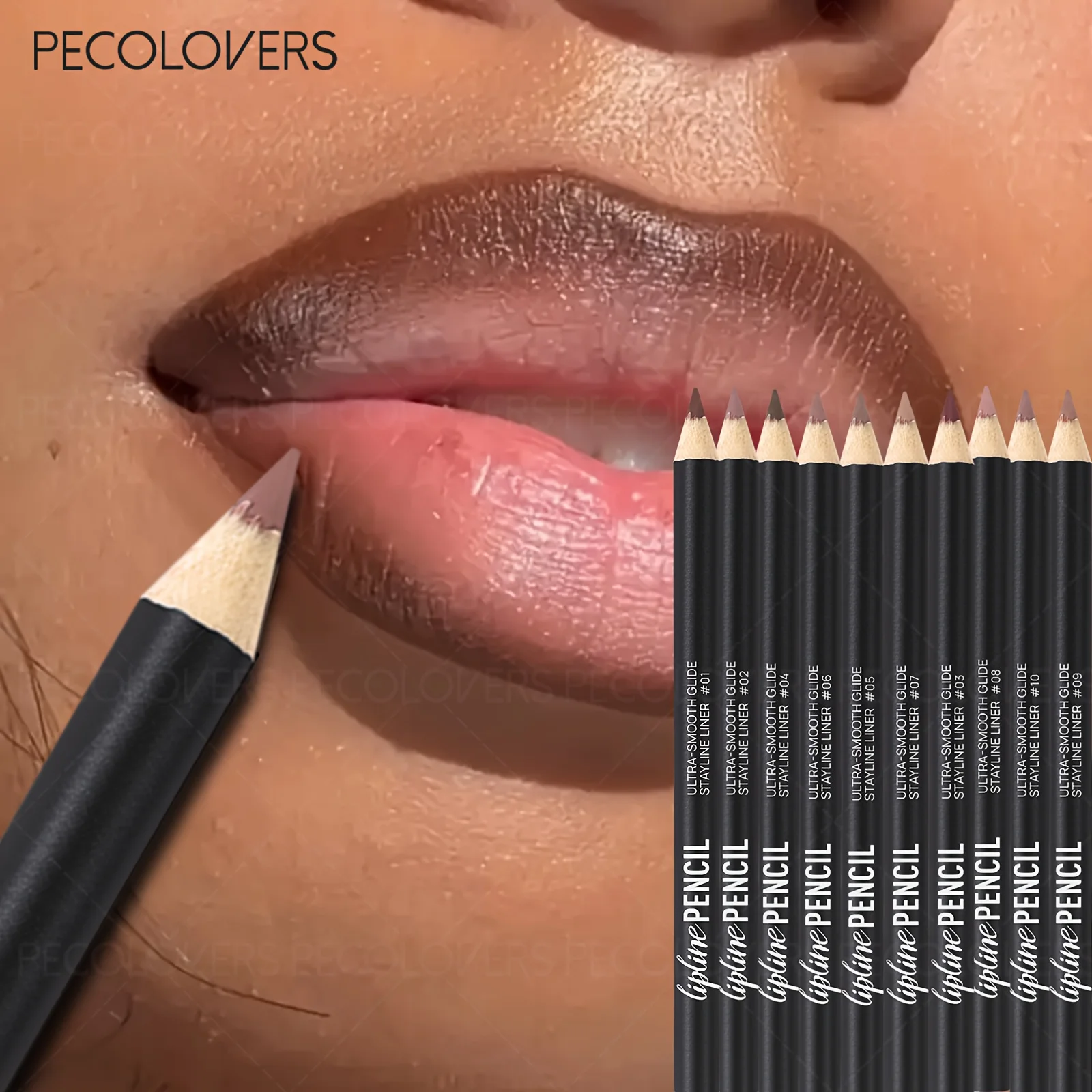 1PC Langlebige Wasserdichte Augenbraue Bleistifte Peel Off Rote Lip Bleistift Set Für Microblading Permanent Make-Up Stift Eye Liner gel Stift