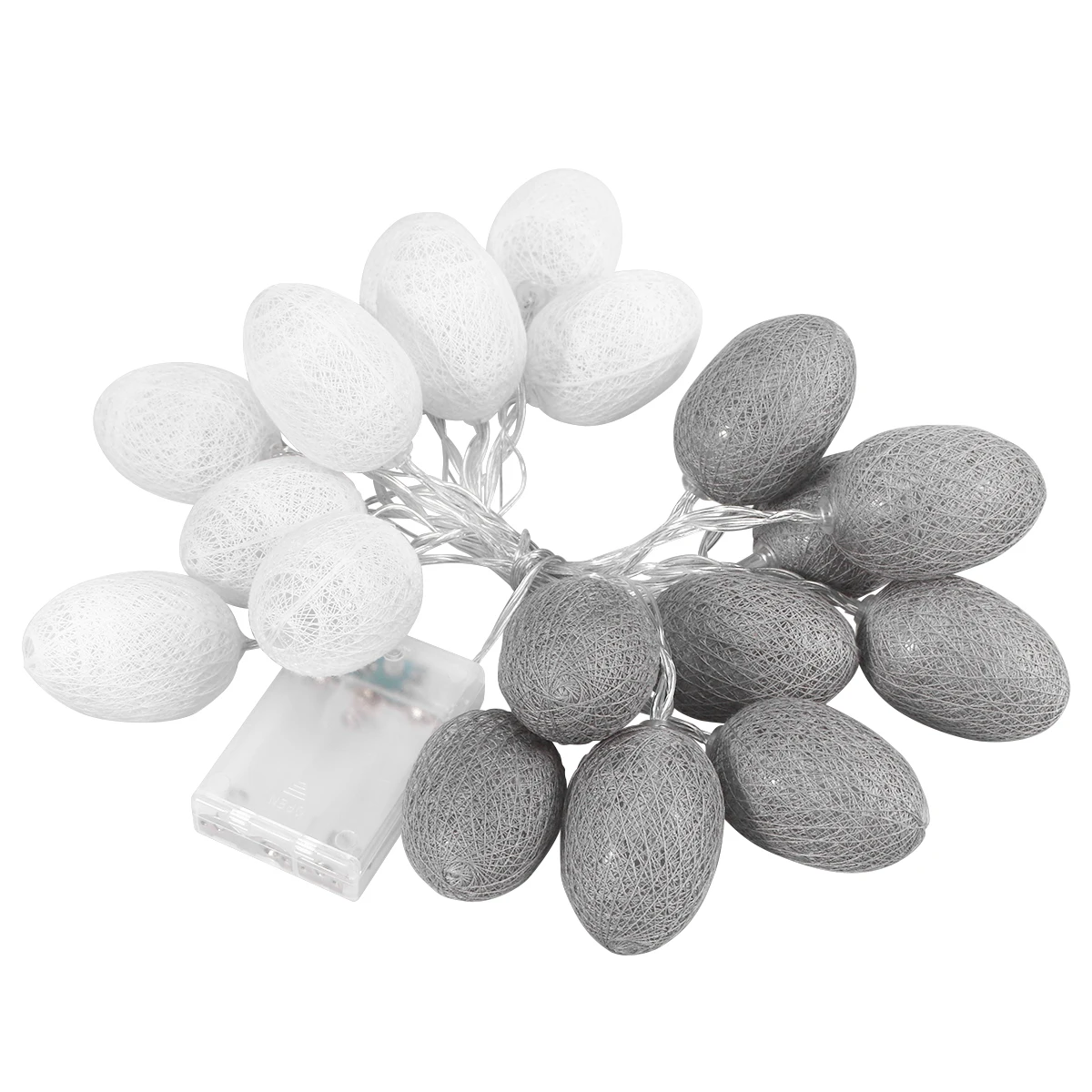

32M LED Cotton String Lights for Deck Bedroom Hotel Club Stage Decoration Eco-friendly Party Supplies Festive Decor LED Lamp