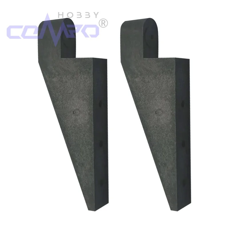 Supports de roue arrière/train d'atterrissage de queue pour accessoires d'avion modèle RC, 5 pièces