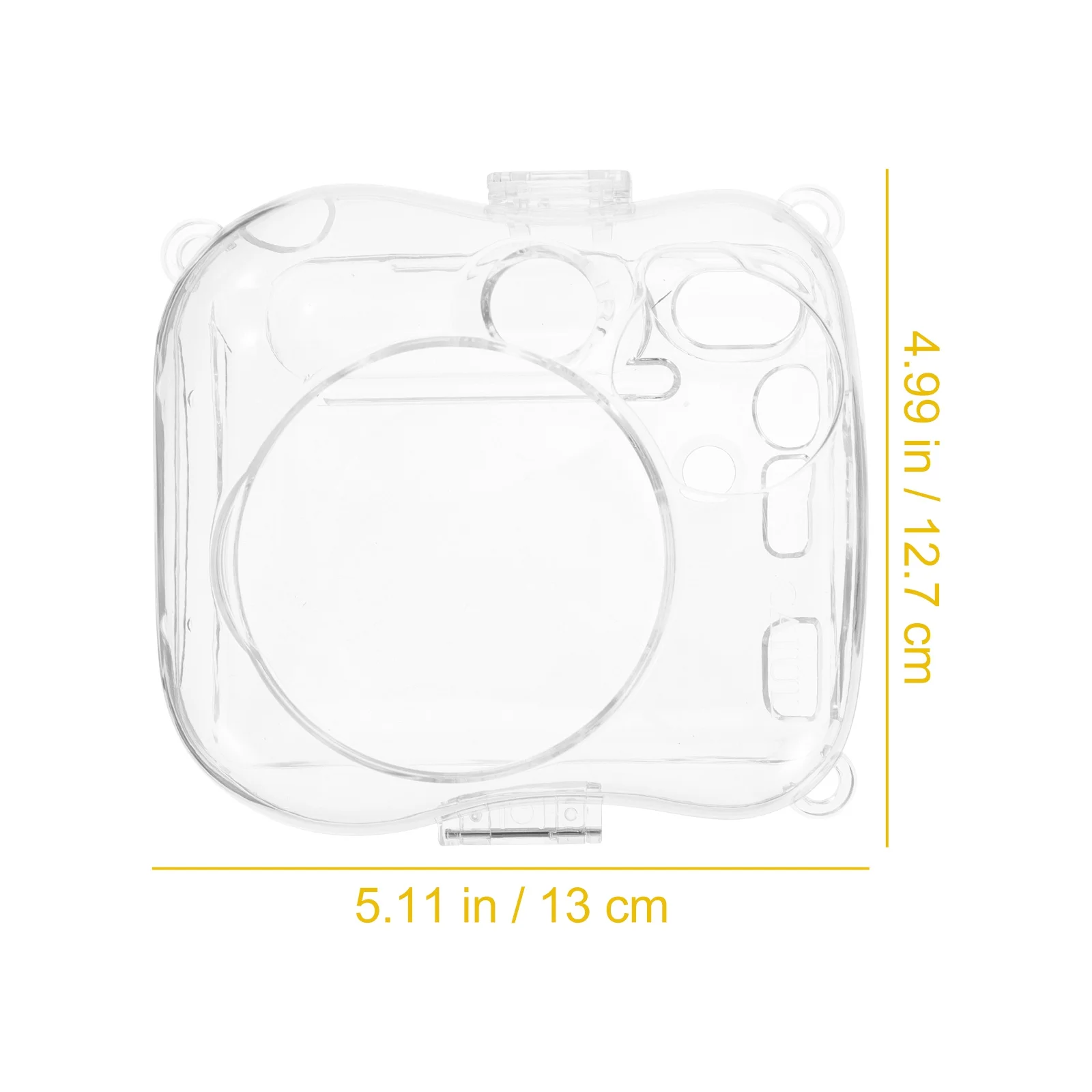 Чехол для мгновенной камеры для Mini 25 26, защитный чехол из ПВХ, небьющаяся, устойчивая к царапинам, прозрачная сумка для хранения для путешествий