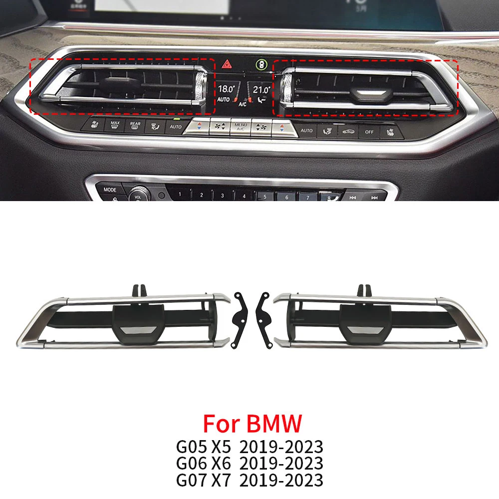 ventilacao-dianteira-do-carro-para-bmw-pecas-da-guarnicao-do-grampo-da-grade-tomada-do-a-c-kits-de-reparacao-bmw-g05-g06-g07-x5-x6-x7-2019-2023