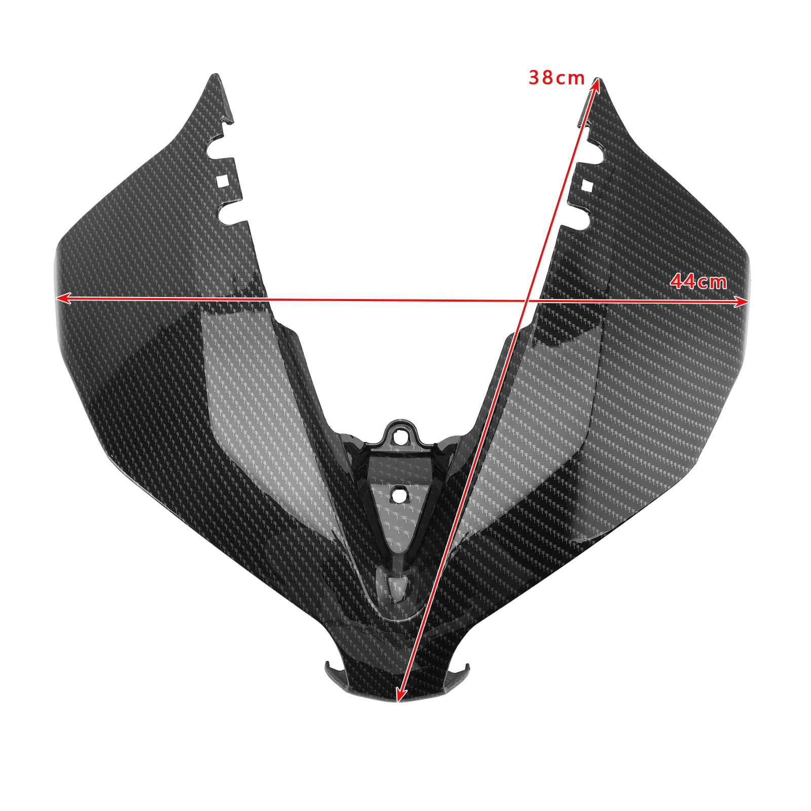 Topteng Front Nose Cone Headlight Fairing Cover For Daytona 660 2024-2025