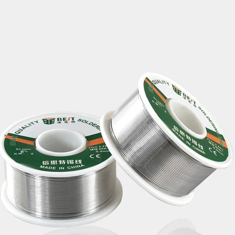 BEST 0.3-0.6 0.8 1.0 1.2mm Low Melting Point Rosin Solder Content For Computer Electronic Instrument Welding Wire With High Tin