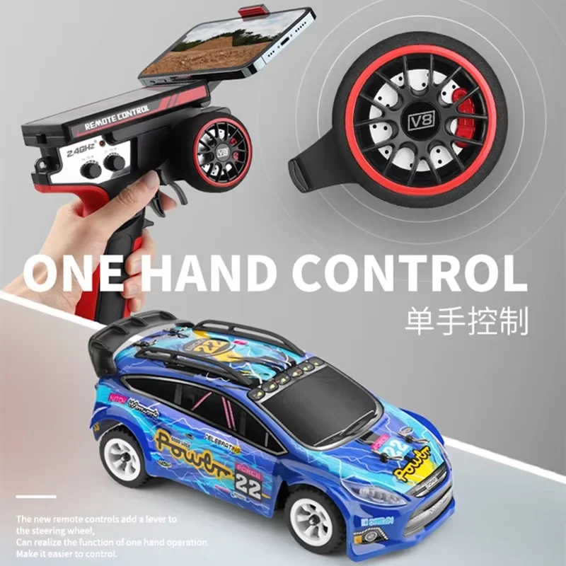 Wltoys 1/28 Rc Car 284010 284161 4wd Drive Off-Road 2.4g 30km/H High Speed Alloy Car 1:28 Rally Racing  Car Toys For Kids Gift