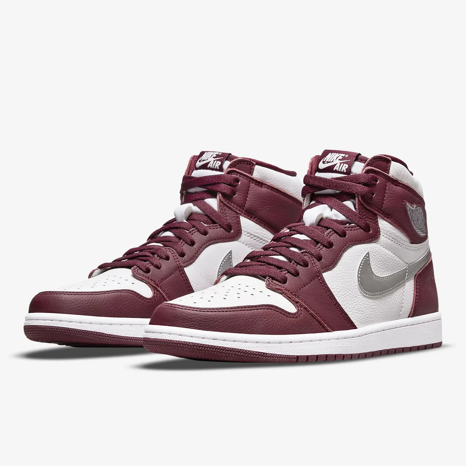 

Nike genuine AIR JORDAN 1 men's cushioned high top classic sports basketball shoe 555088-611