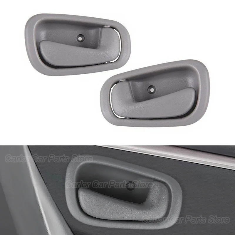 

Серая внутренняя дверная ручка автомобиля, передняя, задняя, левая и правая для Toyota Corolla Geo Prizm 1998, 1999, 2000, 2001, 2002, 69206-02050