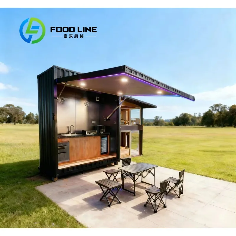 Customized Modular Weatherproof Enclosed Shelter with Outdoor Kitchen Pavilion Featuring a Barbecue and Sink