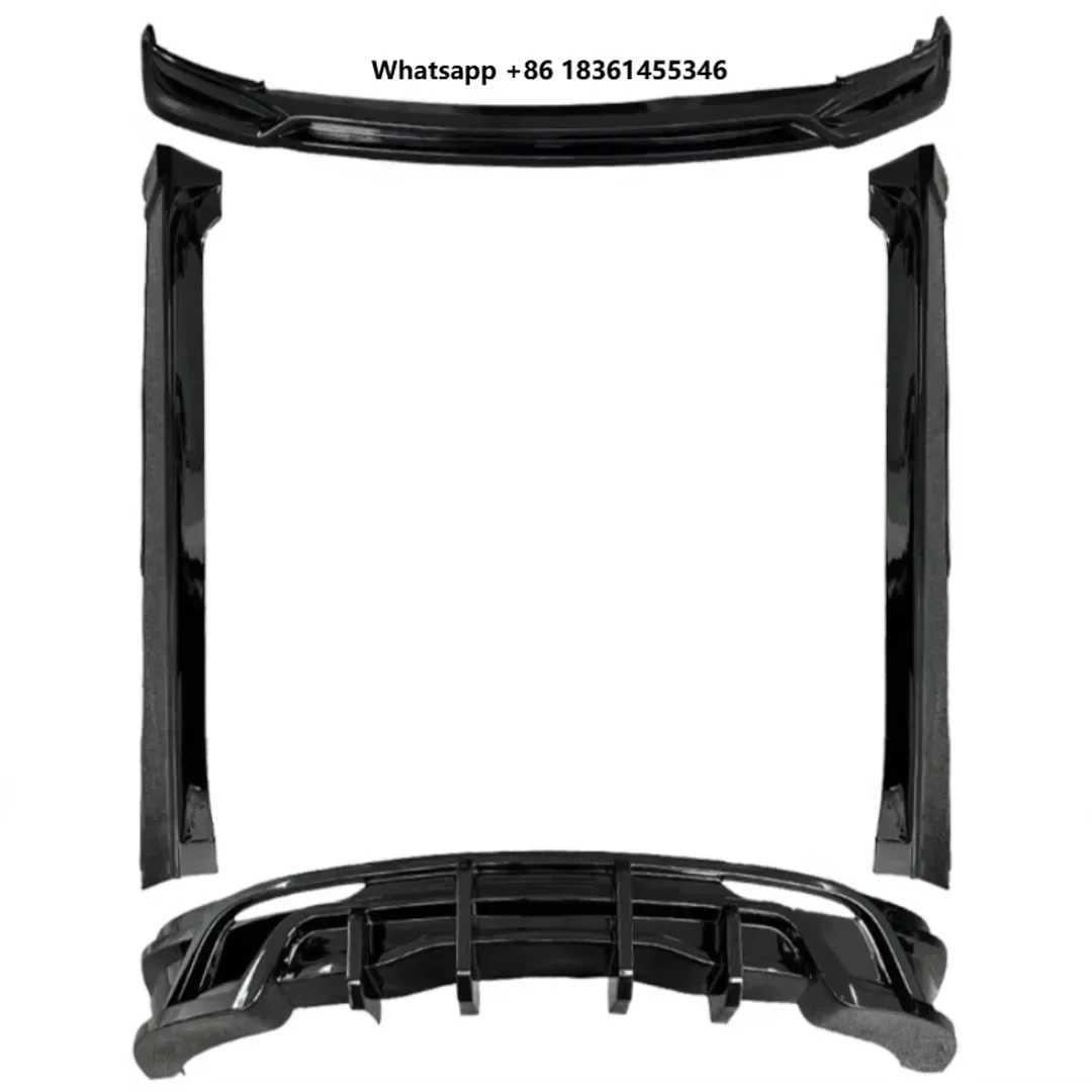 For Model 3 2023-2024 modified ABS Stoving varnish Auto surround Body kit Car Accessories Front lip Rear lip Side skirt