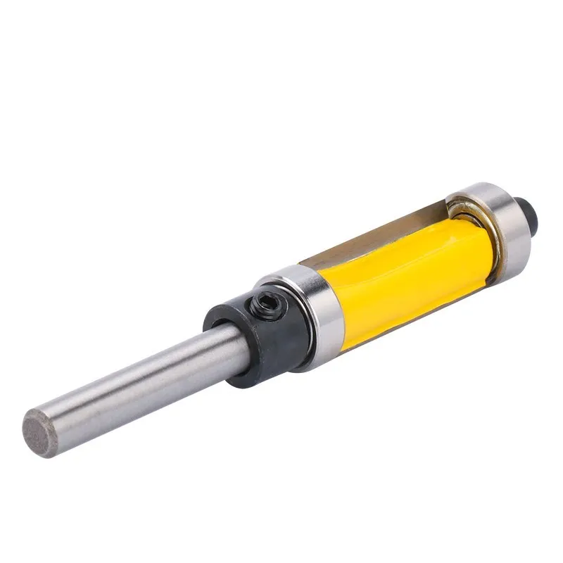 Gerader Fräser mit 1/4 Zoll Schaft für Holzbearbeitungswerkzeuge, Ober- und Unterlager, Doppellager, Zierfräser, Fräser – Detail 9