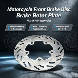 Motorcycle New Front Brake Disc Rotor Protection For SYM GTS125 Evo Joymax LM12W 4T LC GTS150 LM15W GTS250 LM25W GTS300 I LM30W