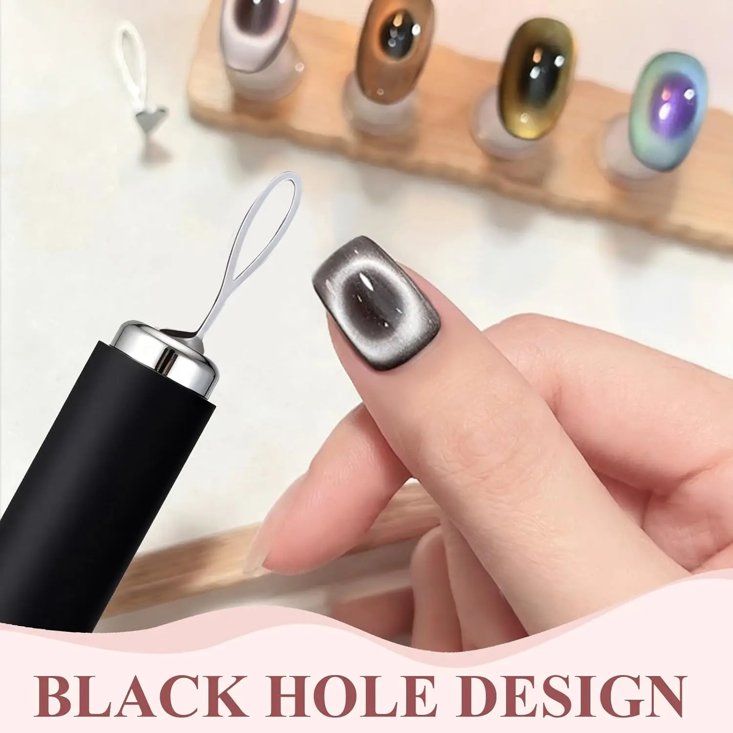 3Pcs Black Hole Cat…