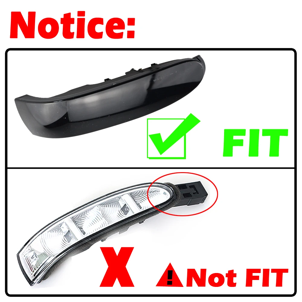 Car LED Rearview Mirror Indicator For Mercedes Benz M-Class ML W164 GL X164 R W251 ML350 Blinker Flasher Side Marker Light