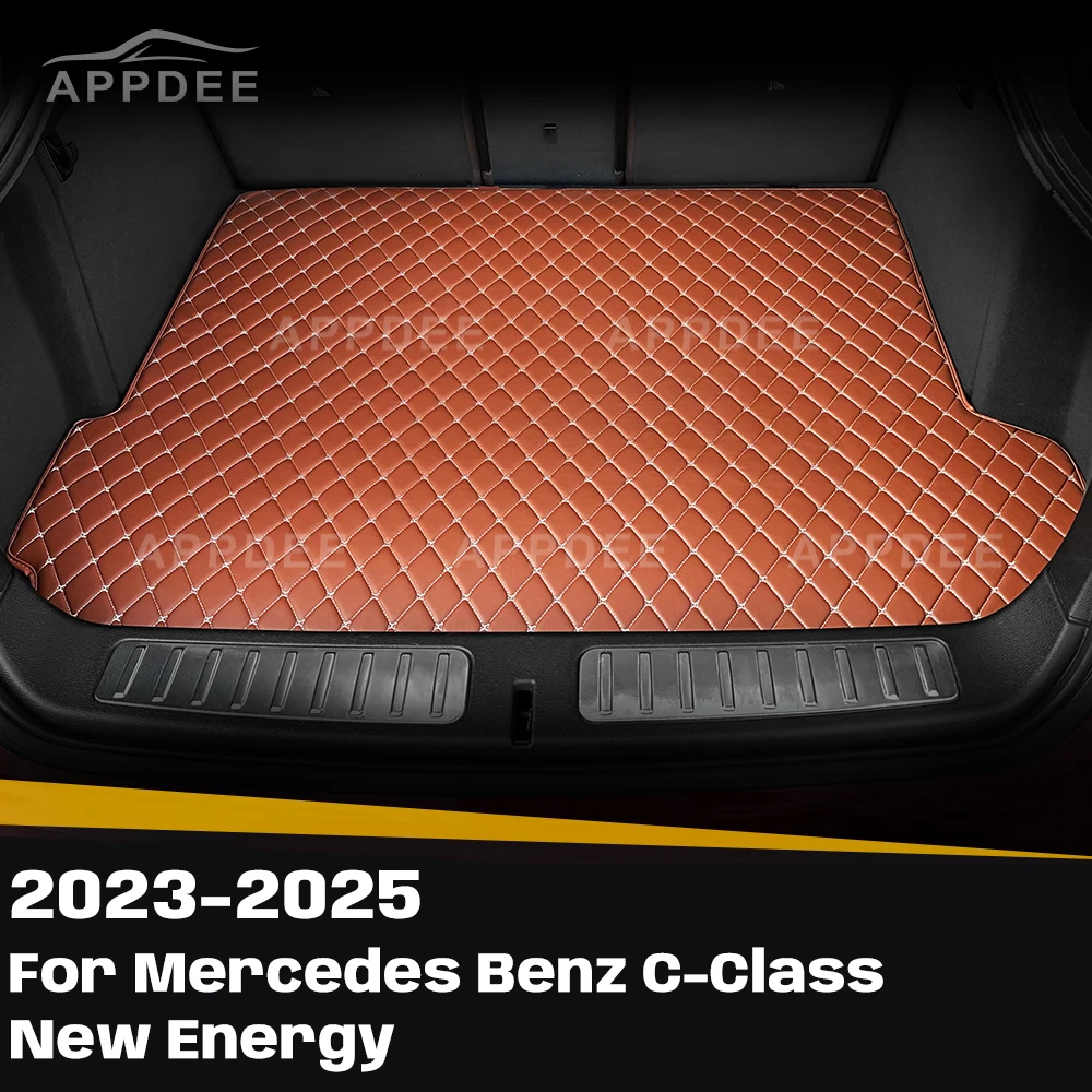 

Для Mercedes Benz C-Class New Energy 2023-2025 изготовленный на заказ коврик для багажника автомобиля защитный коврик грузовой вкладыш авто аксессуары для интерьера