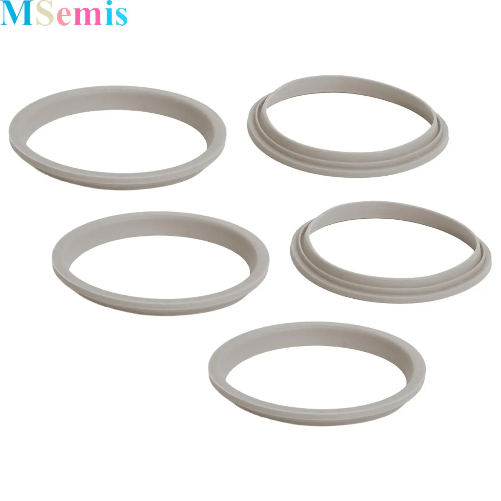 

5Pcs Water Bottle Seal Circle Replacement Stopper Silicone O Circle Lid Gasket Parts for Cap Mouth Plug Gasket Accessories