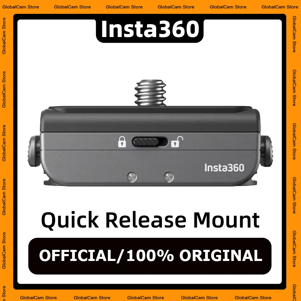 100% Original Insta360 X4/X3/ACE PRO/ACE/GO3S Accessories - Quick Release Mount (New Version)