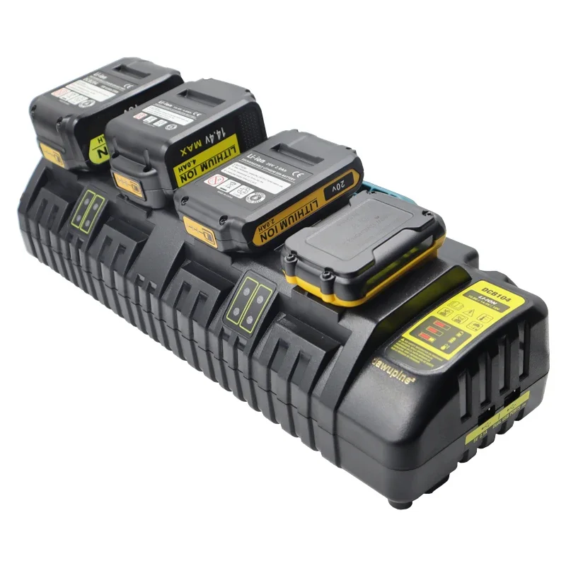 Li-Ion Battery Charger DCB104 DCB102 DCB118 DCB1418 For Dewalt 14.4V 18V 20V Lithium Battery DCB140 DCB183 DCB200