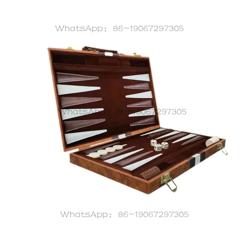 High Quality Custom Dices Checkers Luxury Backgammon Sets Colorful Backgammon for Chess Games