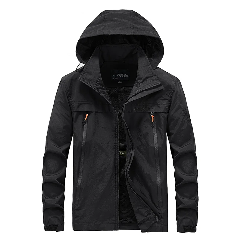 

Raincoat Jacket Men Waterproof Hiking Climbing Thin Clothes Men Camping Waterproof Cargo Jacket Men Women Casual Windbreaker