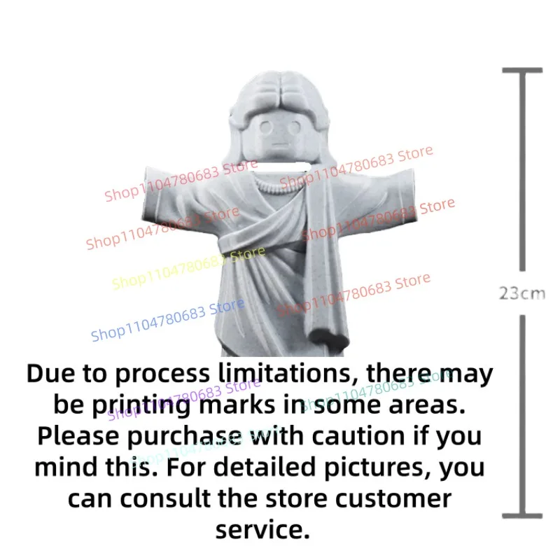 MOC 블록 오버사이즈 미니 액션 피규어 조립 모델 장식 애니메이션 만화 장식품 취미 컬렉션용 선물