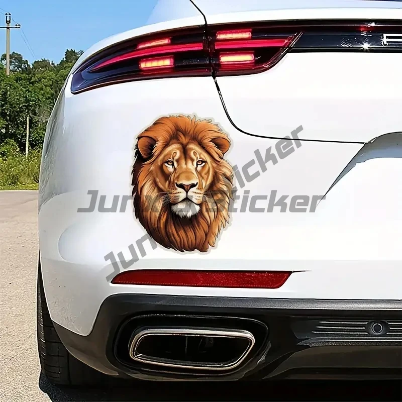 

Lion Pattern Car Sticker Decal Waterproof Computer Sticker for Car or Motorcycle Decoration Sticker