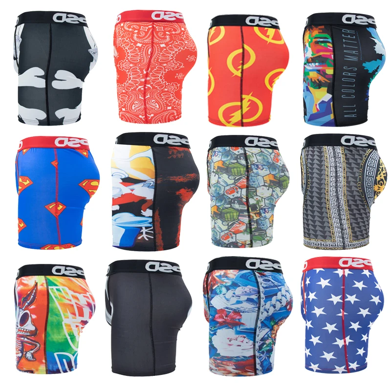 Sexy Men Underwear Boxershorts Fashion Print Man Underpants Panties Men Innerwear Mens Boxer Underwear Trunks Male Boxers Briefs