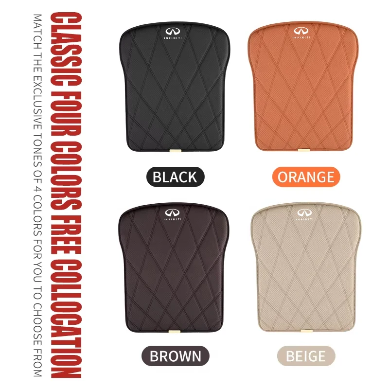 Car Seat Cover Front Rear Cushion Protector Pad Accessories For Infiniti Q50 FX35 Q30 G37 Q70 QX70 G35 Q60 QX50 QX60 QX80 QX30