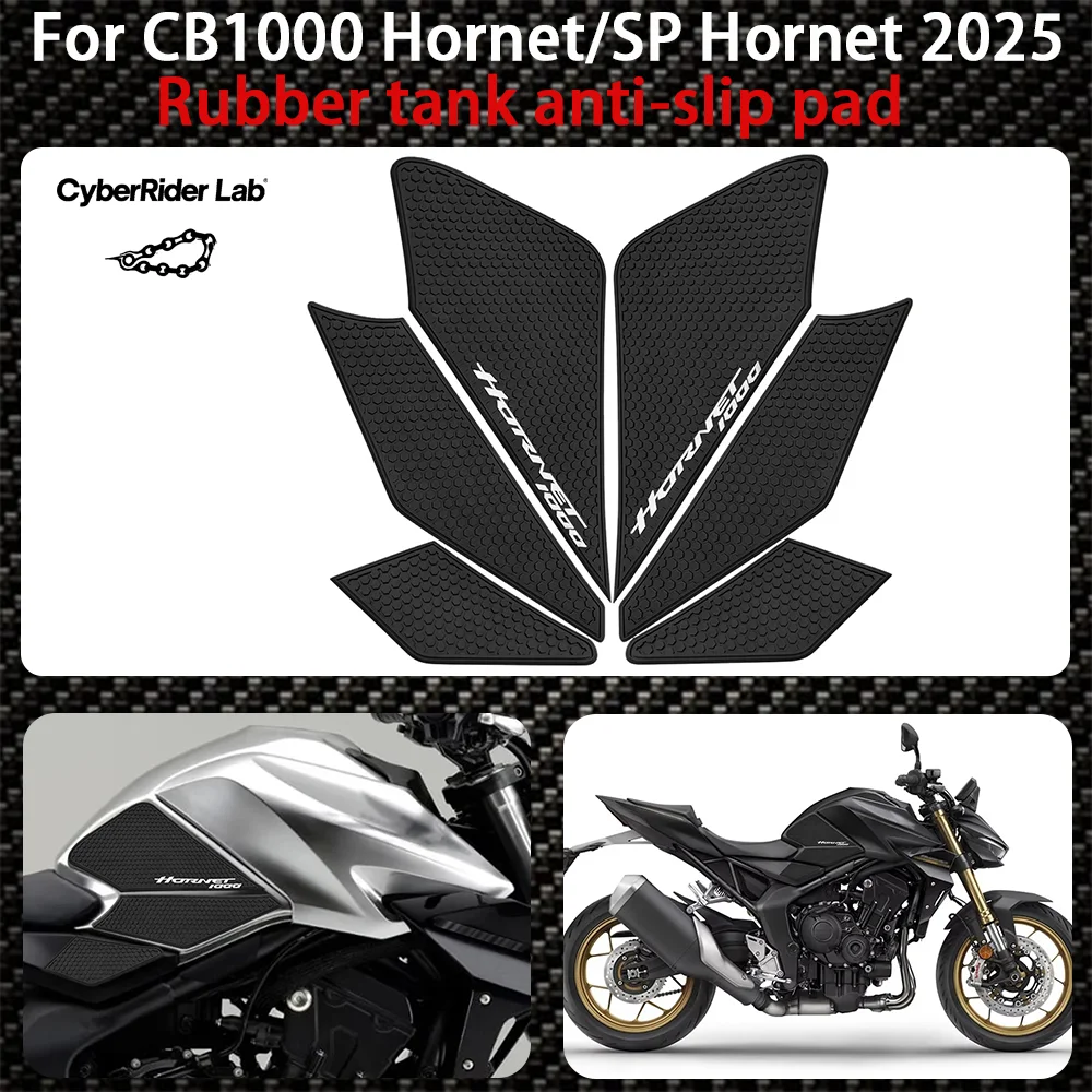 

ДЛЯ HONDA CB1000 Hornet/CB1000SP Hornet 2025 наклейки на мотоцикл, противоскользящие буксирные накладки на бак, резиновые наколенники, накладки на ручки