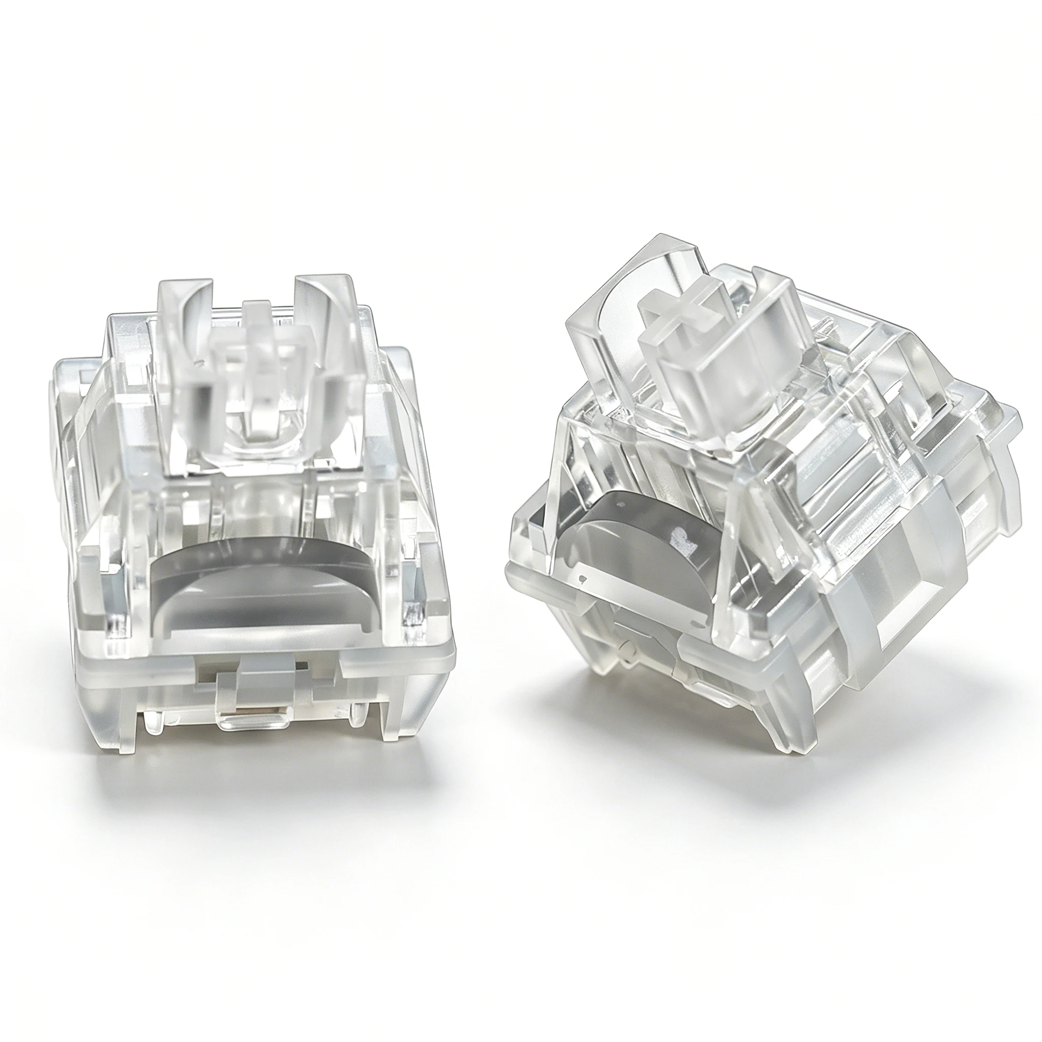 TTC Frozen V2 Silent Switch 39gf Linear Creamy Switches 3 Pins RGB Transparent Custom DIY für Gaming Mechanische Tastatur Gamer – Detail 9