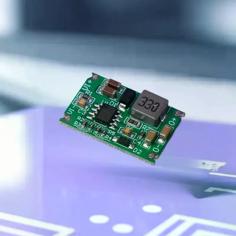 1pc Mini DC-DC Buck Converter 8-120V To 3.3/4.2/5/12V Step-Down Power Module With Over Temperature Short Circuit Protection