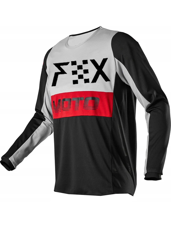 2026 MTB Trikot Herren Radsport-Shirt Bike Motocross Trikot Downhill Trikot Enduro MTB Team Trikot Langarm – Detail 5