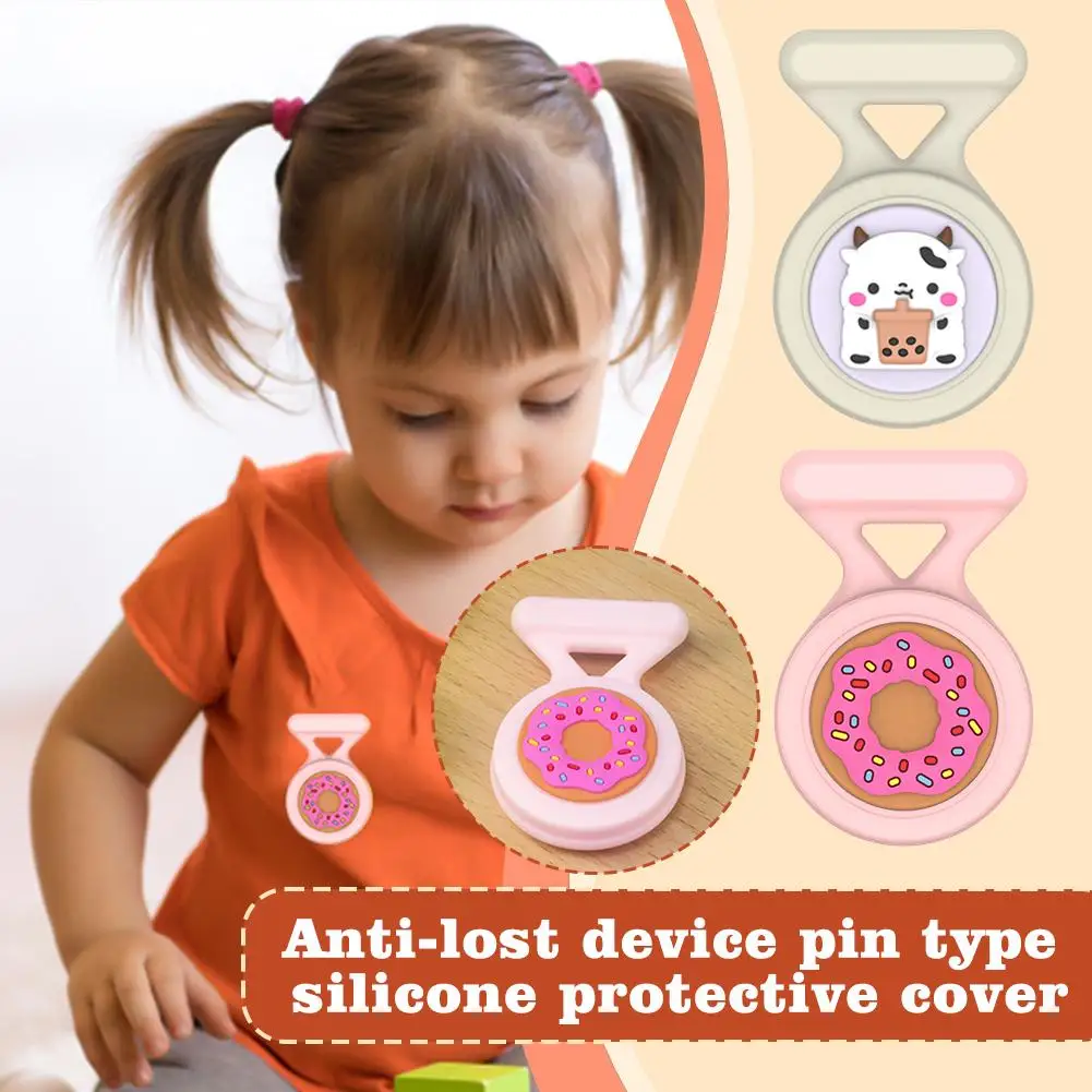 Porte-clés de protection anti-rayures en silicone étanche pour Airtag V2l0, broche, traqueur, manchon, accessoires