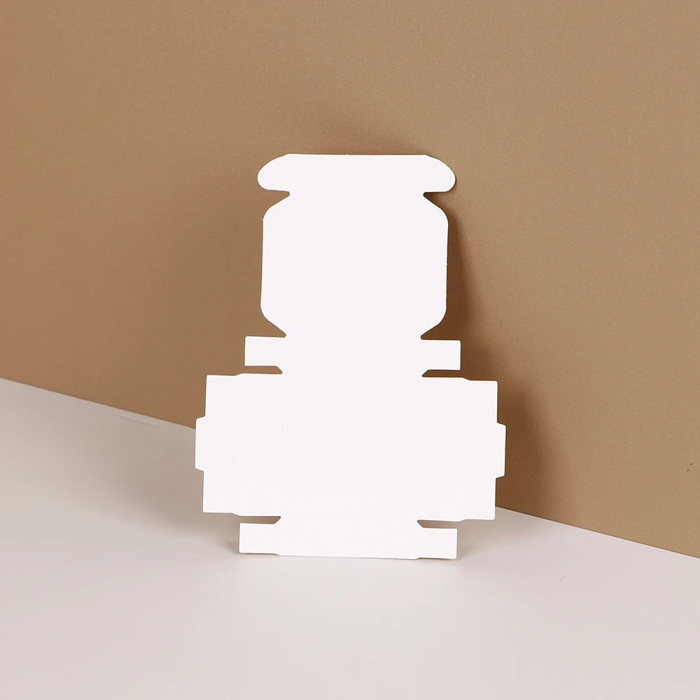 25/50 Stück 12 x 15,5 cm Halskette Ohrringe Fußkettchen Schmuck Verpackung Kraftpapier faltbare Box Großhandel Ornamente offenbaren Karten Etikett – Detail 9