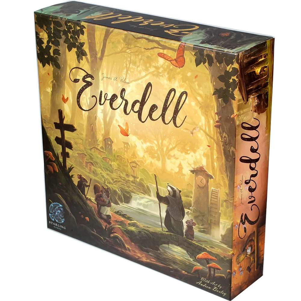 Everdell Board Game 1-4 Players Board Games for Family Game Night English Version Multicolored
