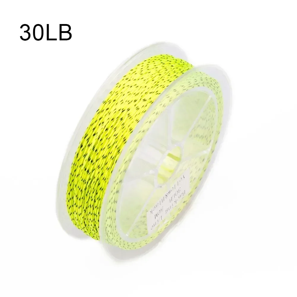 20/30lbs يطير الصيد سمك السلمون المرقط خط مضفر صنارة صيد السمك بذبابة الصيد الصناعية دعم الصيد سمك السلمون المرقط خط وحلقة داكرون 8 مضفر يطير خط الدعم