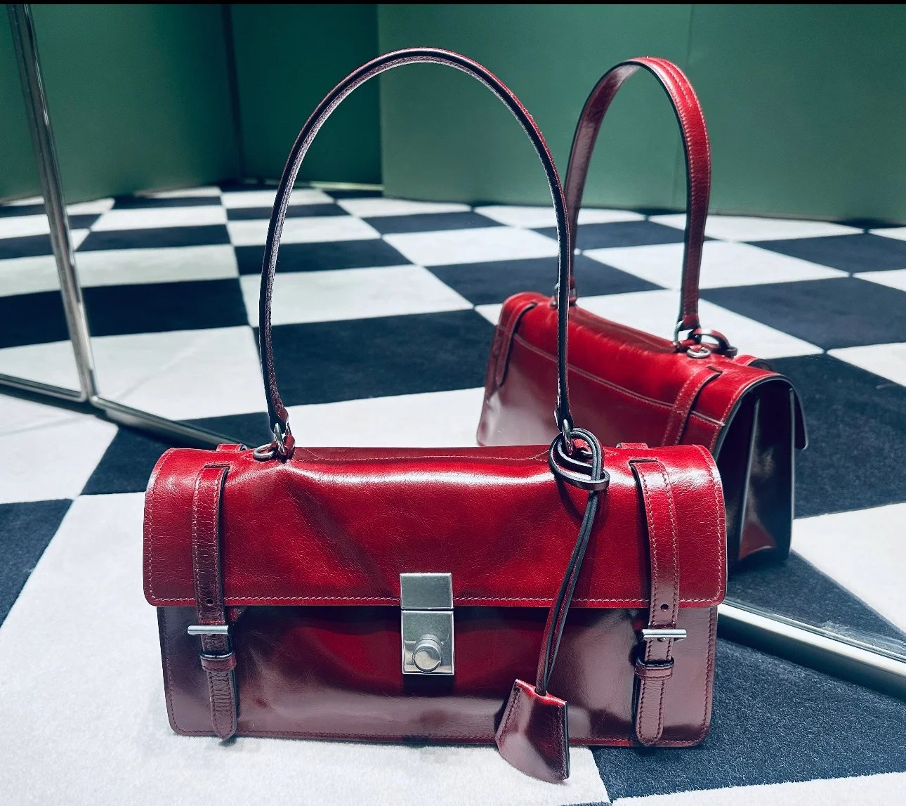 

Ladies' genuine leather bag handbags shoulder bags hand-held bag crossbody bags briefcase