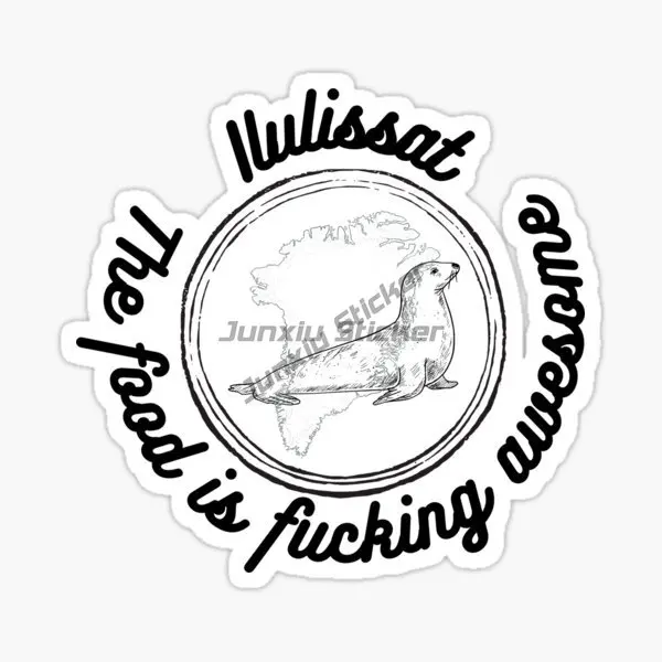 

GREENLAND Map Car Sticker Vinyl Self-adhesive Decals Accessories