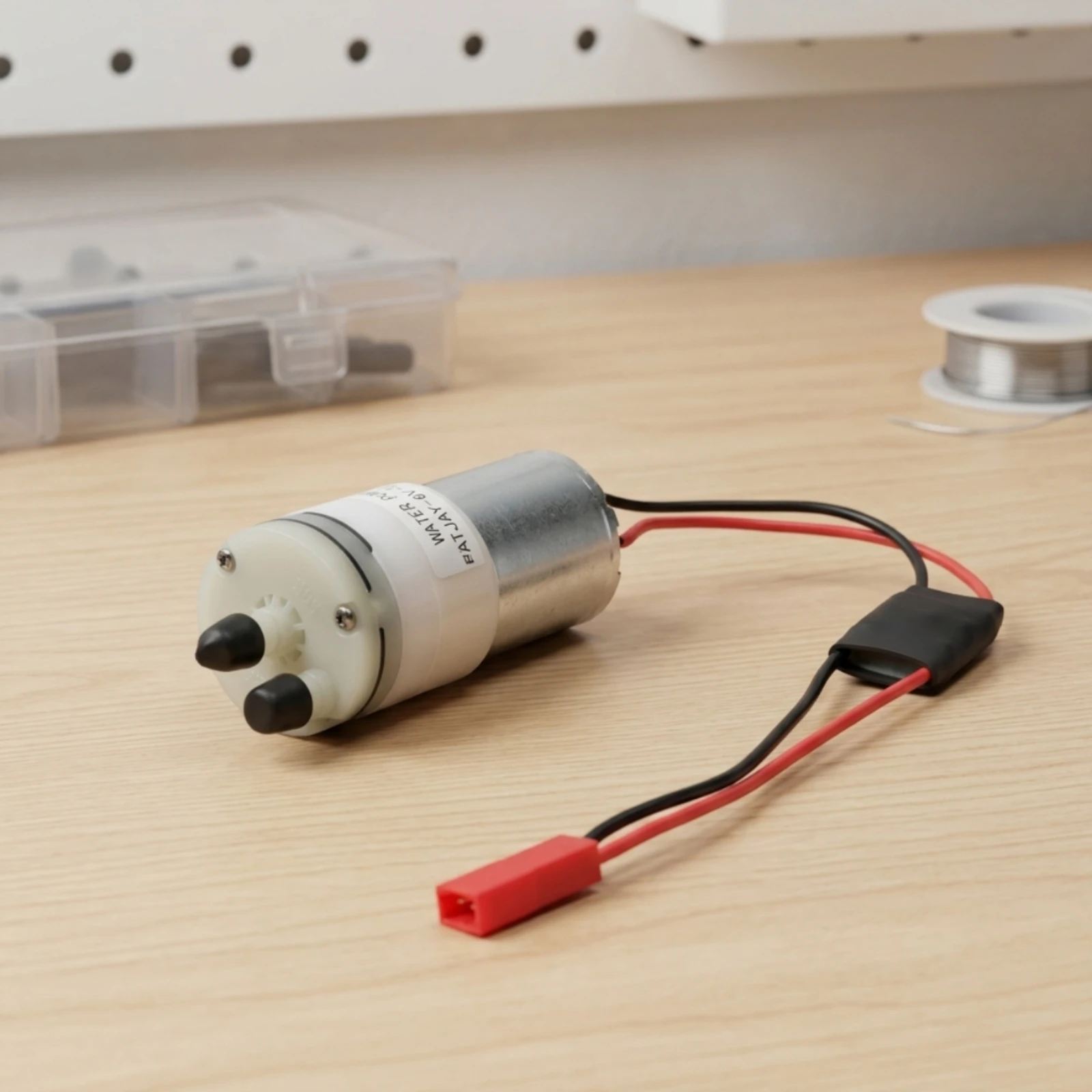 370 Liquid Pump Waterproof Liquid Pump with Hose Barbs Low-Voltage for RC Hobbyists