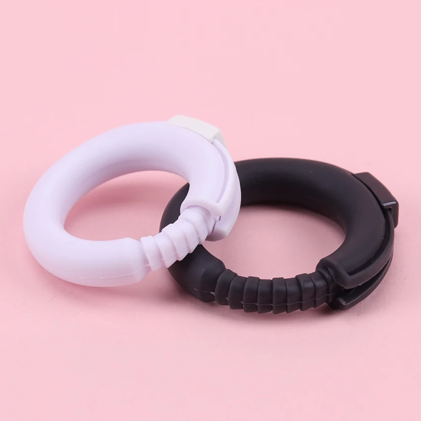 Adjustable Silicone Penis Ring Semen Lock Fixed Foreskin O Ring Delay Ejaculation Cock Rings Erection Extension Sex Toys For Men