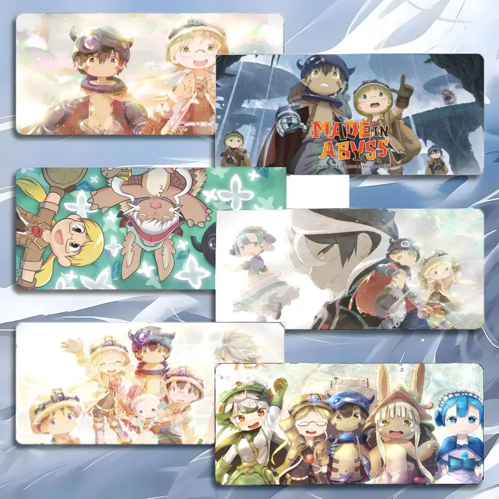 

Коврик для мыши DarkFantasy M-MADE IN A-ABYSS, большой игровой коврик с утолщенной кромкой, утолщенный коврик для ПК, настольный коврик