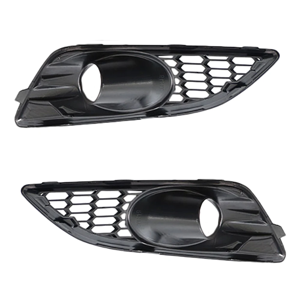 Car Front Bumper Fog Light Grille Cover For Ford Fiesta Van Hatchback Sedan Facelift 2015-2017 (NOT for Ford Fiesta ST models)